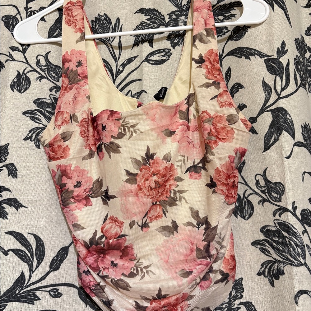 Windsor Floral Pink and Cream Top